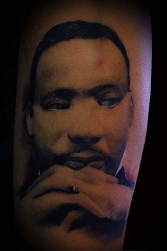 Looking for unique  Tattoos? Martin Luther King